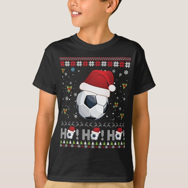 Dabbing Julkonsolen Ho Santa Elf Ugly Sweater T Shirt (Framsida)