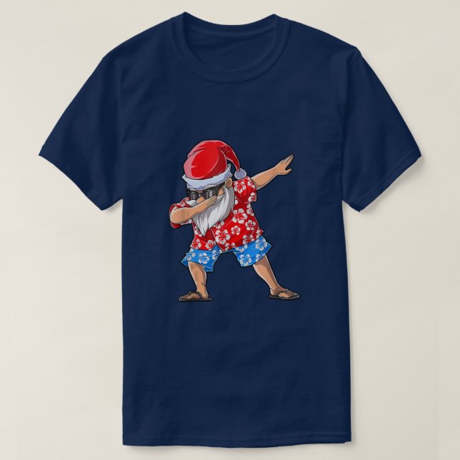 Dabbing jultomten i juli, Manar Tropical T Shirt (Design framsida)