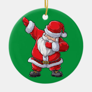 Dabbing Jultomten jul Boys Manar Funny Julafton Julgransprydnad Keramik