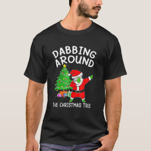 Dabbing Jultomten jul Dab Tees T Shirt