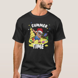 Dabbing Jultomten jul i juli Julafton Beach V T Shirt