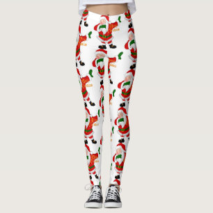 dabbing jultomten leggings