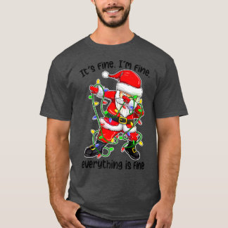 Dabbing jultomten Ljus I är Bra Allt T Shirt