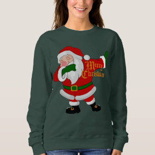 dabbing jultomten t shirt