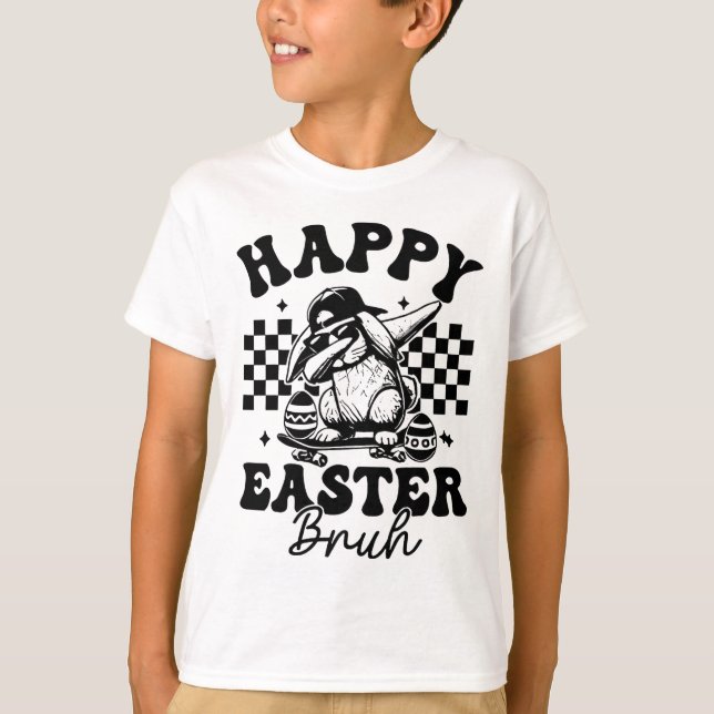 Dabbing Kanin Påsk Bror Glad Påsk Bror  T Shirt (Framsida)