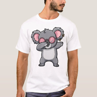 Dabbing Koala Funny Cute Dab Dance T Shirt