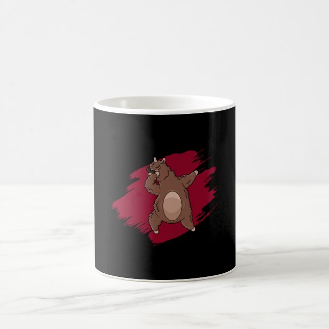 Dabbing Lama Dab Alpaca Funny Kids Gift Idea Coola Kaffemugg (Center)