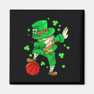 Dabbing Leprechaun St patricks day Boys Manar Bysk Magnet