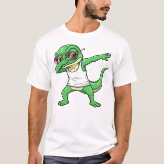 Dabbing Lizard Funny Cute Dab Dance T Shirt