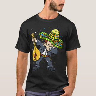 Dabbing Mariachi Cinco de Mayo Meican Party Kids B T Shirt