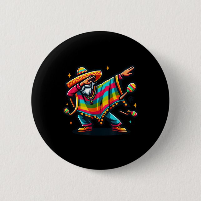 Dabbing Mexican Poncho Cinco De Mayo Boys Manar So Knapp (Framsida)