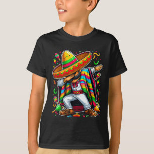 Dabbing Mexican Poncho Cinco De Mayo T Shirt