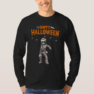 Dabbing Mummy Lazy Halloween Costume Dab T Shirt