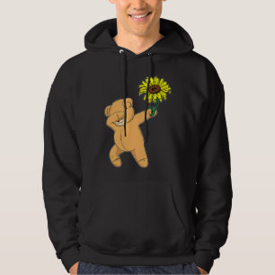 Dabbing Nalle Solros Autism Awareness Hoodie