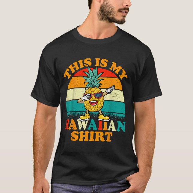 Dabbing Ne This Is My Hawaiian Shirts For Women  T Shirt (Framsida)