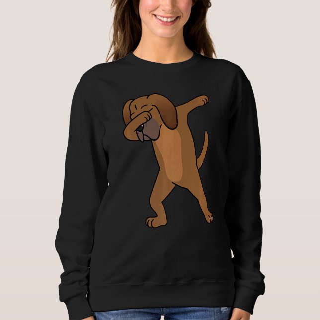Dabbing Nova Scotia Anka Tolling Retriever Dab Dan T Shirt (Framsida)