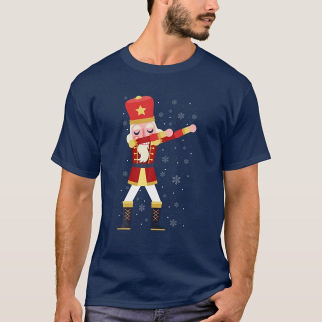 Dabbing Nutcracker jul Costume Nutcracker Gi T Shirt (Framsida)