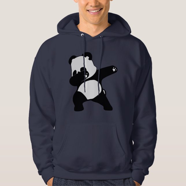 Dabbing Panda Hoodie (Framsida)