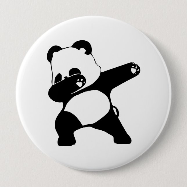 Dabbing Panda Knapp (Framsida)