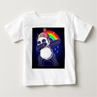 Dabbing Panda Rainbow Vibes’ Baby & Kids T-Shirt