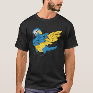 Dabbing Parrot I Blue-thrope Macaw T Shirt