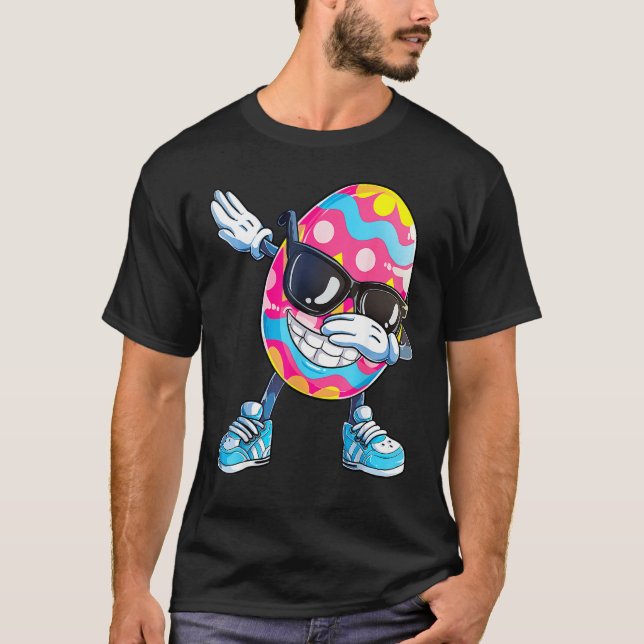 Dabbing Påskägg Hunter Hunting Dab Sunglass B T Shirt (Framsida)
