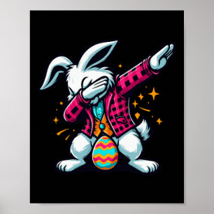 Dabbing Påskhare Poster