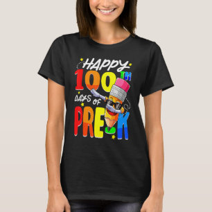 Dabbing Pencil 100-dagarsdag för barn i skolan för T Shirt