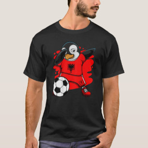 Dabbing Penguin Alba Ocer Fläkt Jersey Footbal T Shirt