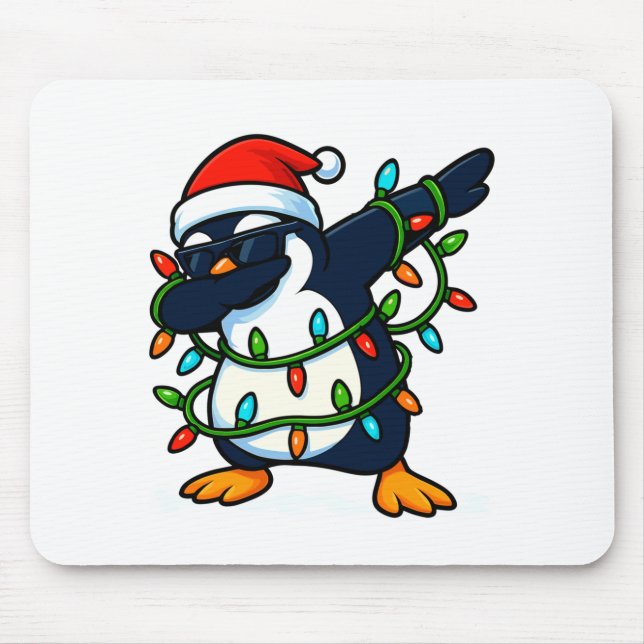 Dabbing Penguin Christmas Girls Xmas Lights Boys C Musmatta (Framsidan)