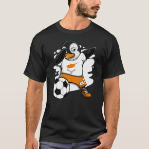 Dabbing Penguin Cyprus Ocer Fläkt Jersey Football T Shirt