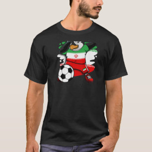 Dabbing Penguin Iran Ocer Fläkt Jersey Football L T Shirt