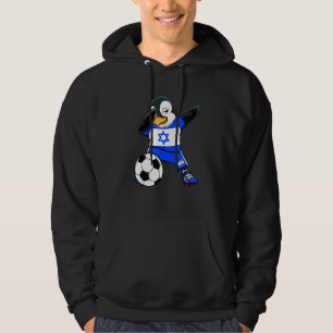 Dabbing Penguin Israel Ocer Fläkt Jersey Football Hoodie