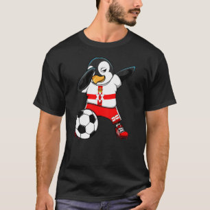 Dabbing Penguin Northern Ireland Ocer Fläkt Jerse T Shirt