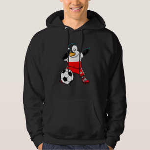 Dabbing Penguin Poland Ocer Fläkt Jersey Football Hoodie