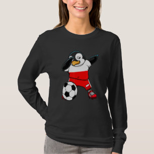 Dabbing Penguin Poland Ocer Fläkt Jersey Football T Shirt