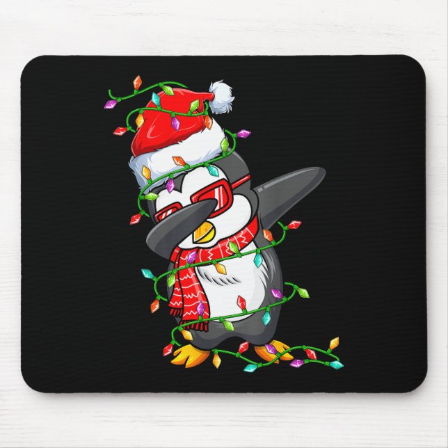 Dabbing Penguin Wearing Santa Hat - Penguin Lover  Musmatta (Framsidan)