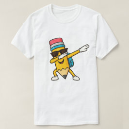Dabbing Penna Tillbaka till Skolan Present 2026 –  T Shirt