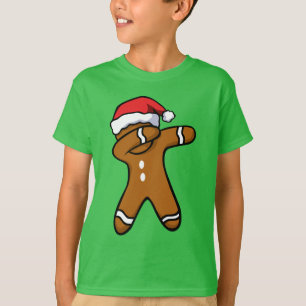Dabbing Pepparkaksgubbe Cookie jul Dab Dance T Shirt