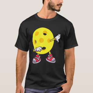Dabbing Pickleball Shirt Boll Dab Dance Kids T