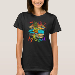 Dabbing Pineapple Gay pride Lgbt Myrtle Carolina S T Shirt