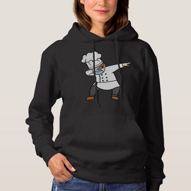 Dabbing Pizza Chef Baker Pizzabaker Dab-dansgåva T Shirt (Framsida)
