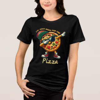 Dabbing Pizza Design T Shirt