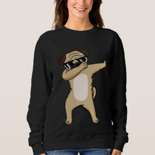 Dabbing Pug Shirt, Pug Gifts, Pug Puppy älskare, D T Shirt