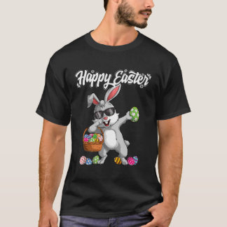 Dabbing Rabbit Påsk Day Eggs Dab Bunny T Shirt