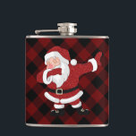 Dabbing Red Play Jultomten | Roligt Rustic Buffalo Fickplunta<br><div class="desc">Kute,  rolig juldesign med dabbing Jultomten i en coola,  festlig grönt kostym på rustik buffalo plaid grönt och svart lumberjack schaktad gingham. För andra färg eller matchande produkter,  gå till butiken JustFharryn Zazzle eller kontakta designern,  c/o Fharryn@yahoo.com Alla höger reserverade. #zazzlemade</div>