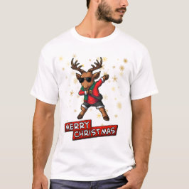 Dabbing Reindeer T Shirt