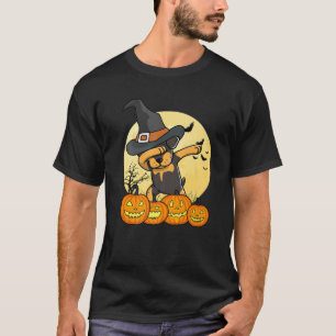 Dabbing Rottweiler Dab Dance Rolig hund Halloween T Shirt