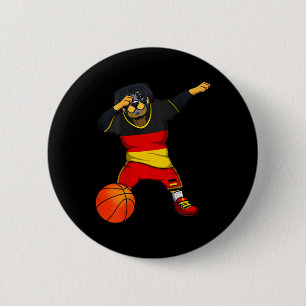 Dabbing Rottweiler Tyskland Jersey Tysk Sketll Lo Knapp