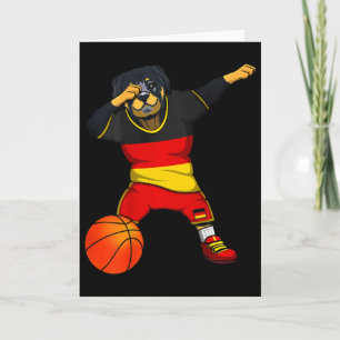 Dabbing Rottweiler Tyskland Jersey Tysk Sketll Lo Kort
